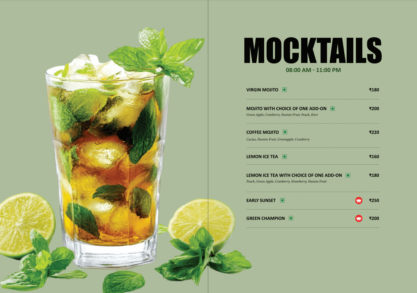 Meloghrano pizza menu