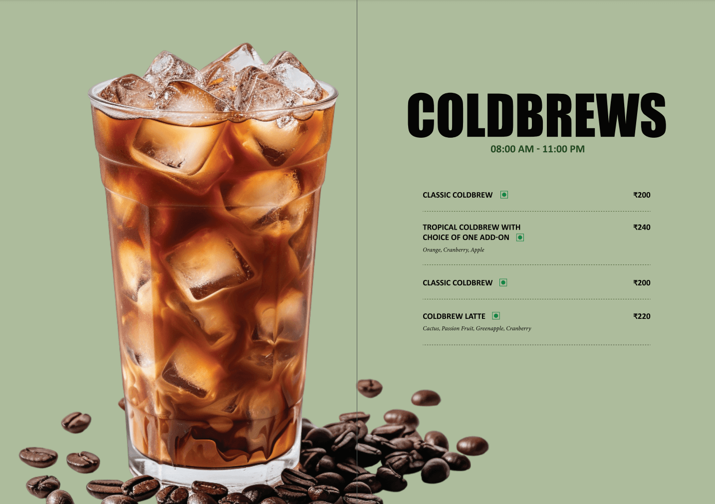 Meloghrano pasta menu