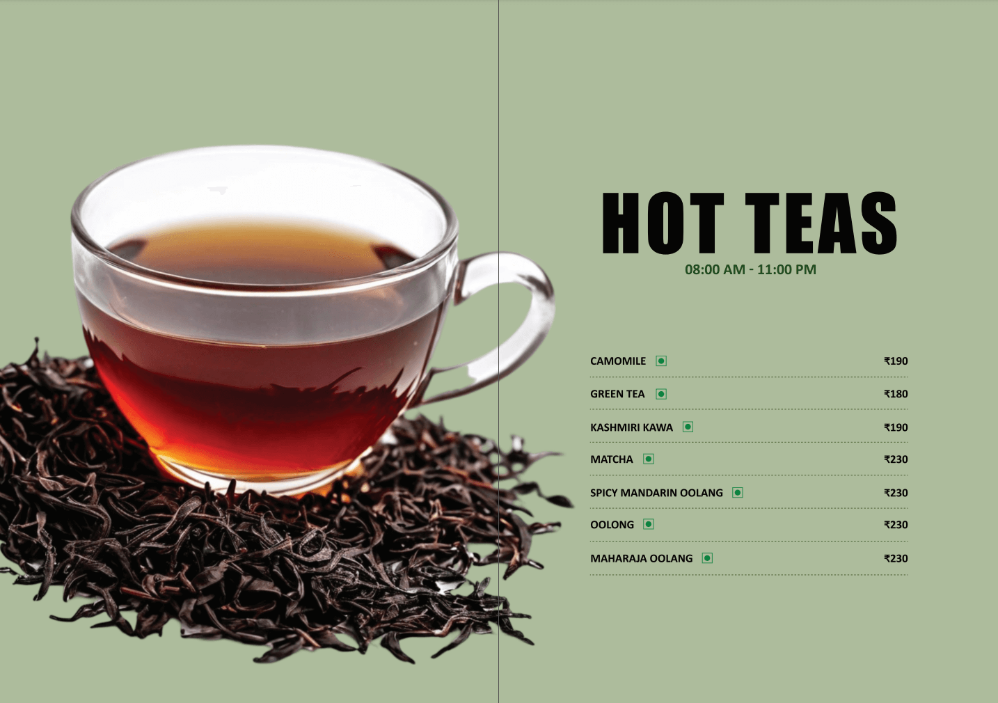 Meloghrano iced coffee menu